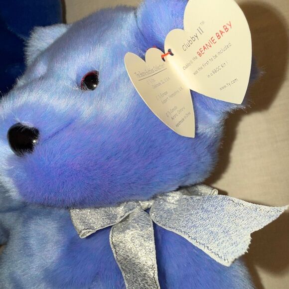 Set of 4 Authentic TY Beanie Buddy Bears — Highly Collectible 1999 BBOM (Beanie - Picture 8 of 14